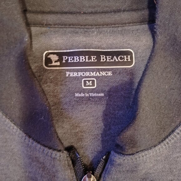 Pebble Beach Performance Full Zip Grey Jacket, Size M, Like New! - Picture 5 of 5